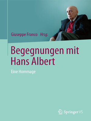 cover image of Begegnungen mit Hans Albert